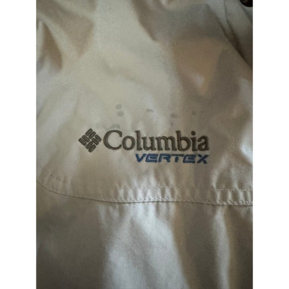 Columbia Silver/Blue/Grey Omnishield Vertex Jacket with Optional Hood - Mens L - Picture 11 of 16